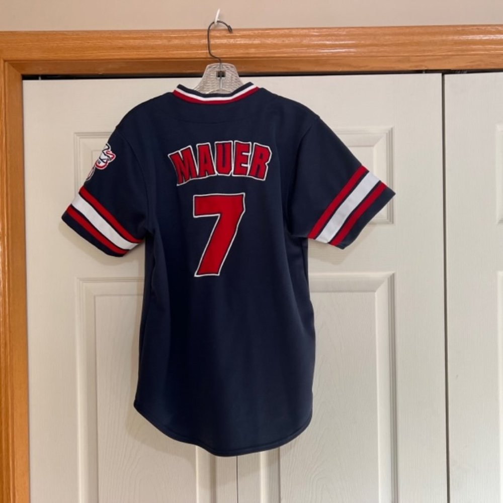 MN Twins Joe Mauer 7 Jersey - Youth Size L/G